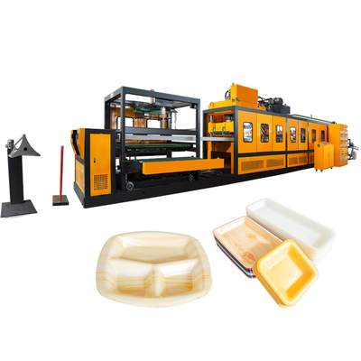 factory ps foam fast food box lunch food container production machine with high safety level