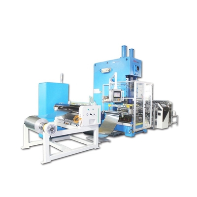 Factory High Quality Professional Aluminum Foil Container Making Machine Disposable Aluminum Foil Food Container Machine